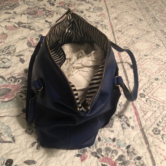 Blue leather kate spade purse - Picture 4 of 6